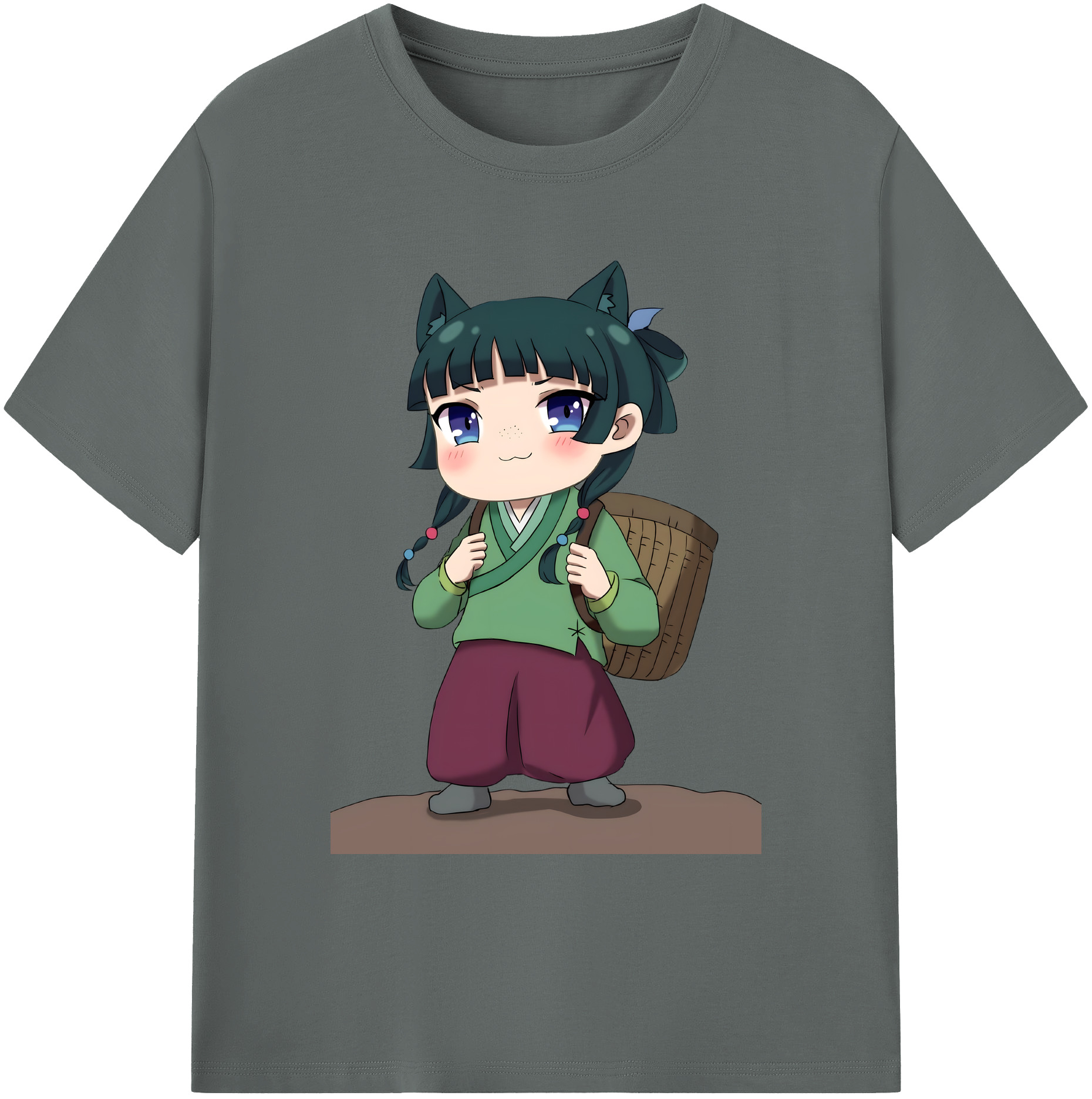 （画像用） 薬屋のひとりごと The Apothecary Diaries 綿100％ メンズ半袖Tシャツ｜肌触りやわらか＆通気性